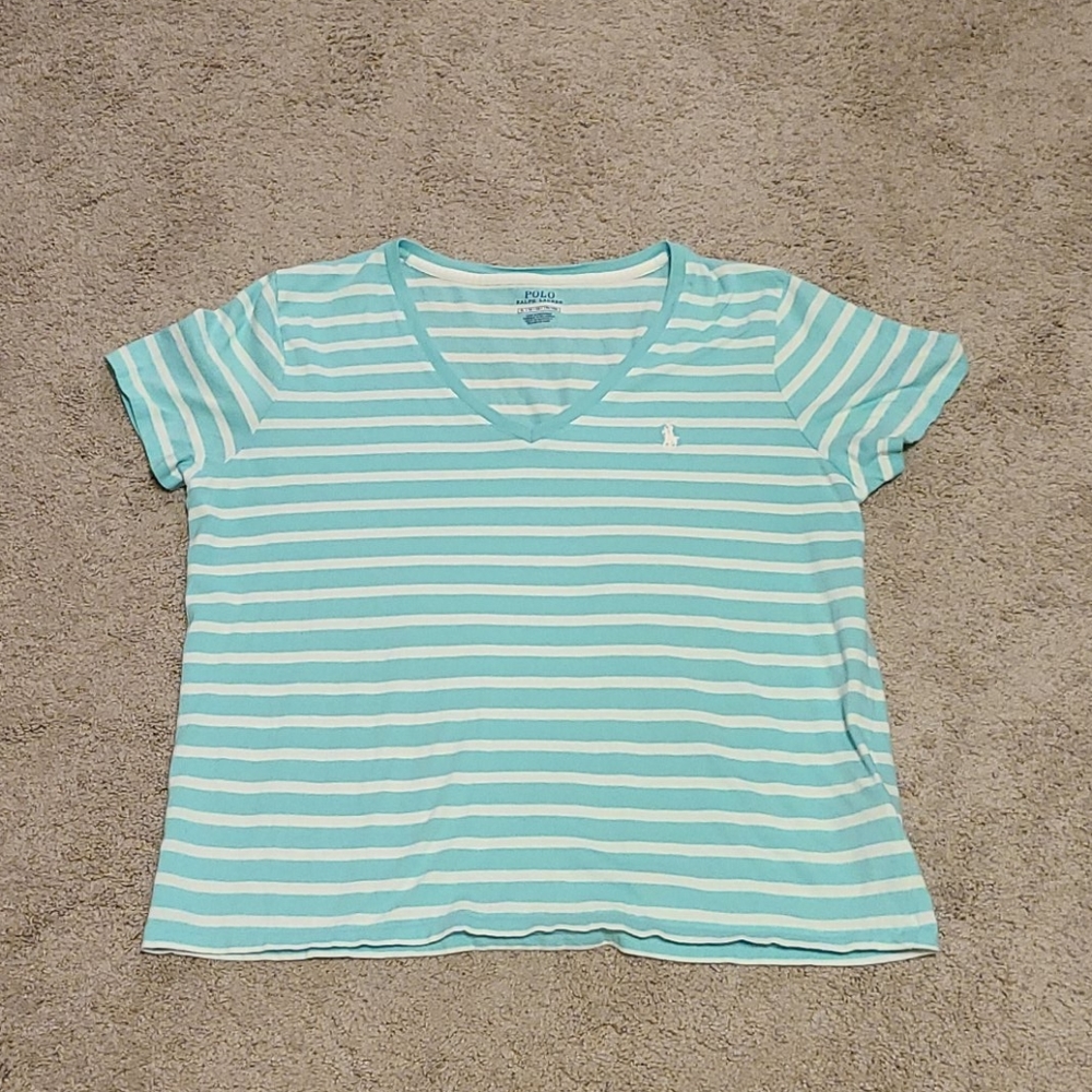 Ralph Lauren Polo T-Shirt sz XL in mint green